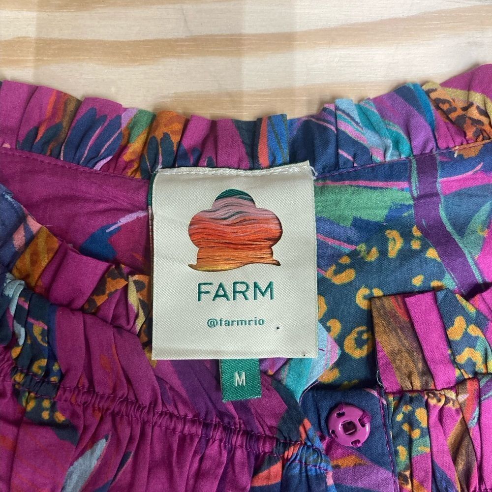 FARM Rio Pink Multi Tropical Mini Dress - Picture 2 of 5